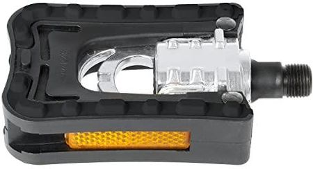 M Wave Steady F1 Składane Pedały Rowerowe Czarne 69x98mm