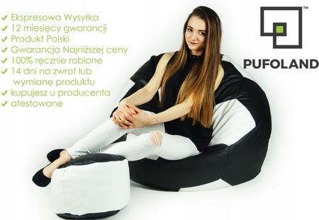 Pufa Fotel Buźk Pufy Piłki Dzieci Poduszka - zdjęcie 3