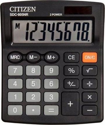 Citizen Kalkulator 8 Pozycyjny Sdc 805Nr (SDC805BN)