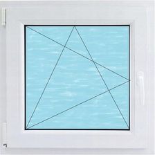 Zdjęcie Alukonstrukt Okno Pcv Białe Dwuszybwe Ru 1000x1100 - Krobia