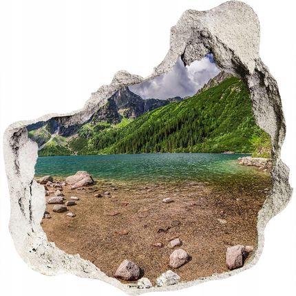 Coloray Samoprzylepna Dziura Na Ścianę Jezioro W Górach