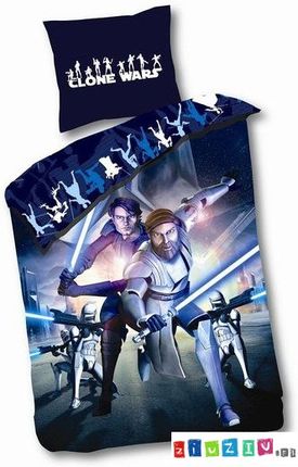 Pościel Licencyjna Star Wars Clone Wars 160X200 Cm