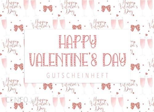 Gutscheinheft Happy Valentines Day Blanko Gutscheinbuch Zum Selbst Ausfüllen • Geschenk Für 3904