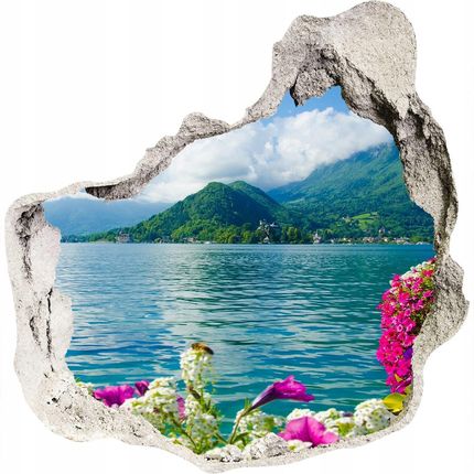 Coloray Naklejka Fototapeta Na Ścianę Kwiaty Nad Jeziorem