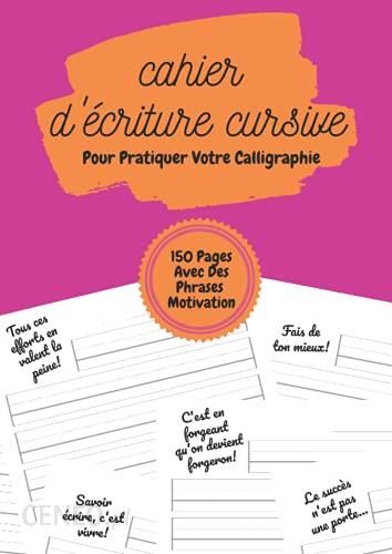 Cahier de calligraphie - Cursive