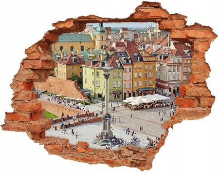 Coloray Fototapeta Dziura Na Ścianę 3D Warszawa Polska
