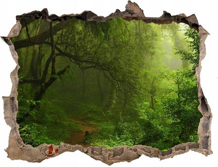 Coloray Naklejka Fototapeta 3D Widok Dżungla W Nepalu