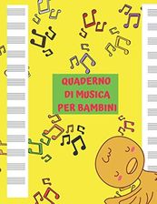 Music Workbook Quaderno Pentagrammato A4 ES 011