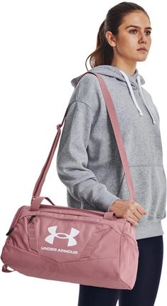 Torba treningowa uniseks UNDER ARMOUR UA Undeniable 5.0 Duffle XS - różowa