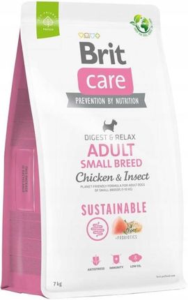 Brit Care Sustainable Adult Small Chicken Insect 7kg