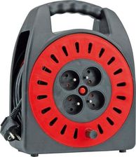 Zdjęcie Vorel Przedłużacz zwijany pvc 4-gniazda 30m 72573 - Sulechów