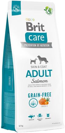 Brit Care Grain-free Adult Small & Medium Salmon 12Kg