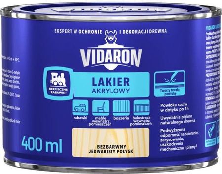 Vidaron Lakier akrylowy bezbarwny 0,4l