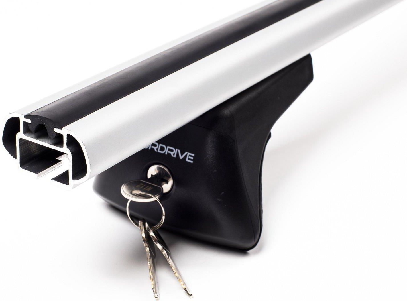NORDRIVE HELIO R ALU Barres de toit pour FORD TOURNEO CONNECT 3. GEN