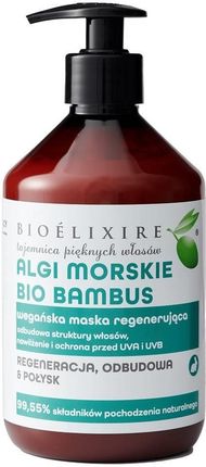 Bioelixire Bioelixire Algi Morskie Bambus Maska Regenerująca 500Ml