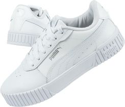 Zdjęcie Puma Carina 385849 02 białe perforowana cholewka - Chmielnik