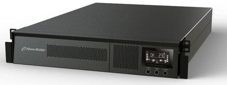 Power Walker Zasilacz awaryjny UPS On-Line 1500VA, 8x IEC, USB, RS-232, LCD, Rack 19-Tower (VFI1500RMGPF1)