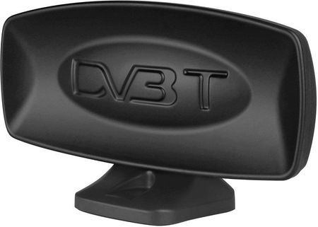 Antena DVB-T DIGITAL pokojowa czarna matowa.