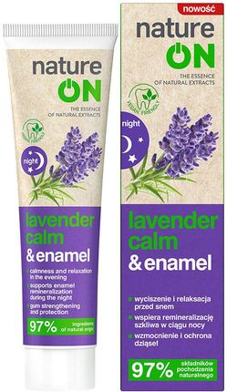 tołpa. natureON lavender calm & enamel wegańska pasta do zębów 100 ml