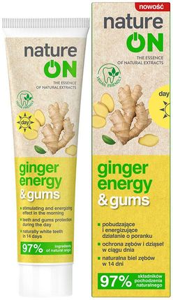 tołpa. natureON ginger energy & gums wegańska pasta do zębów 100 ml