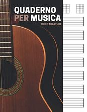 Quaderno Per Chitarra Con Tablature E Pentagrammi | 100 Pagine A4 Per Chitarristi - Foto 3