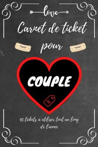 Carnet de ticket pour couple: carnet de bons pour les amoureux