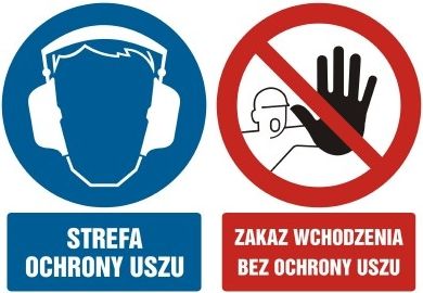 Tds Znak Strefa Ochrony Uszu Zakaz Wchodzenia Bez Ochrony Uszu Ceny I Opinie Ceneo Pl