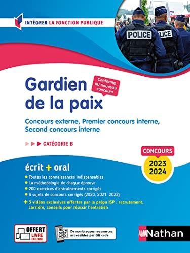 Concours Gardien De La Paix - Catégorie B (Intégrer La Fonction ...