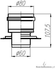 SPIROFLEX Adapter F6/8S Do Kotłów Ferrolli ( SX-TJ-AF6/8S )
