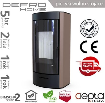 Defro ORTI - 9 kW - brązowy