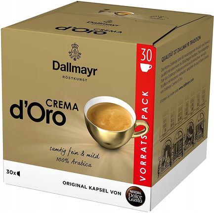 Dallmayr Kawa Nescafe Kapsułki Crema D'Oro 30Szt.