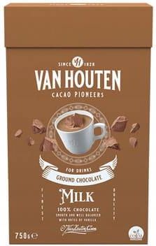 Van Houten Ground Milk Czekolada Mleczna 750g