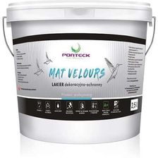 Zdjęcie Ponteck MAT VELOURS, lakier dekoracyjno-ochronny, 2,5 l - Łańcut
