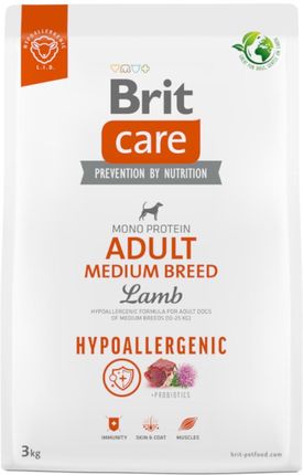Brit Care Hypoallergenic Adult Medium Breed 3kg