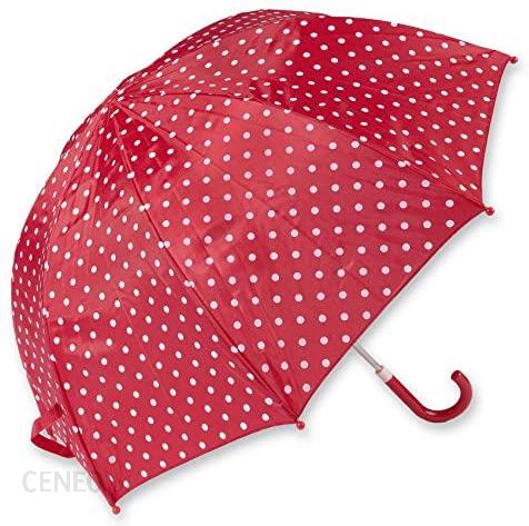 Playshoes Unisex dziecięcy parasol kropki 441767, 8 - czerwony, rozmiar uniwersalny