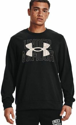 Koszulka z długim rękawem Męska Under Armour Logo Crew Czarny - L