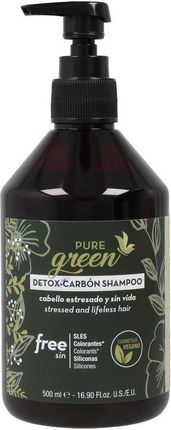 Pure Green Szampon Detox Carbon 500 ml