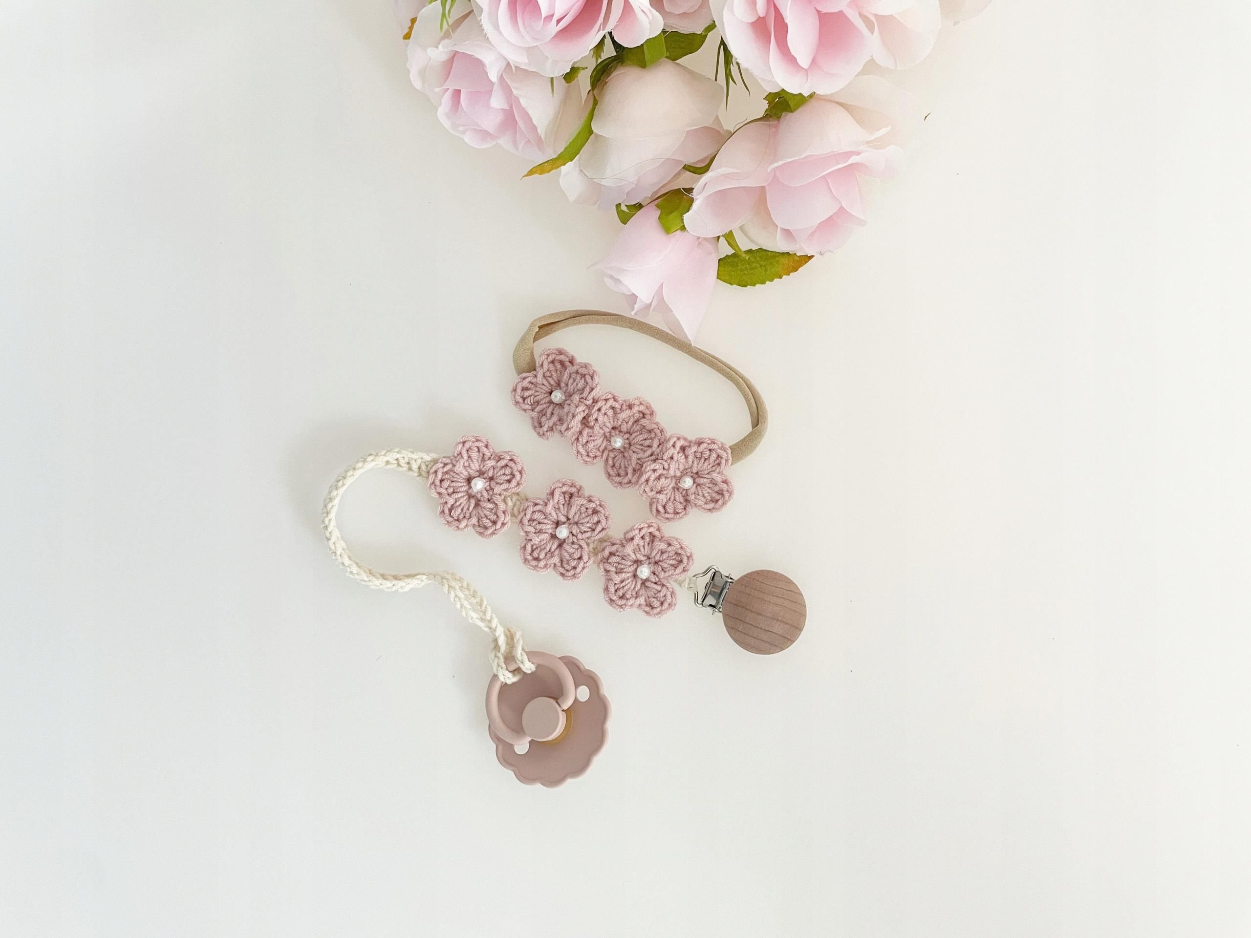 Fb Trading Zawieszka Do Smoczka Blush Kwiatuszki Bibs Frigg Ceny i