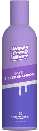 Happy Crazy Mine Happy Crazy Mine Sweet Silver Srebrny Szampon 250 ml