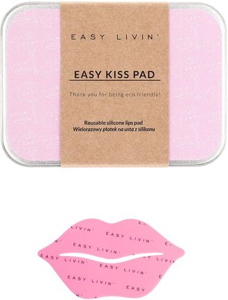Easy Livin Easy Kiss Pad wielorazowa maska na usta z silikonu 1 szt.