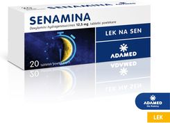 Zdjęcie Senamina na sen 12,5mg 14 tabl. - Oleśnica