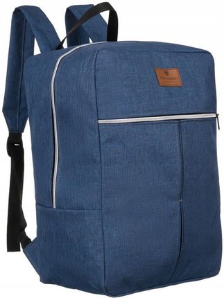 Plecak podróżny niebieski Peterson PTN PP-BLUE-SILVER