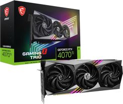 MSI GeForce RTX 4070 Ti GAMING X TRIO 12GB GDDR6X (RTX4070TIGAMINGXTRIO12G)