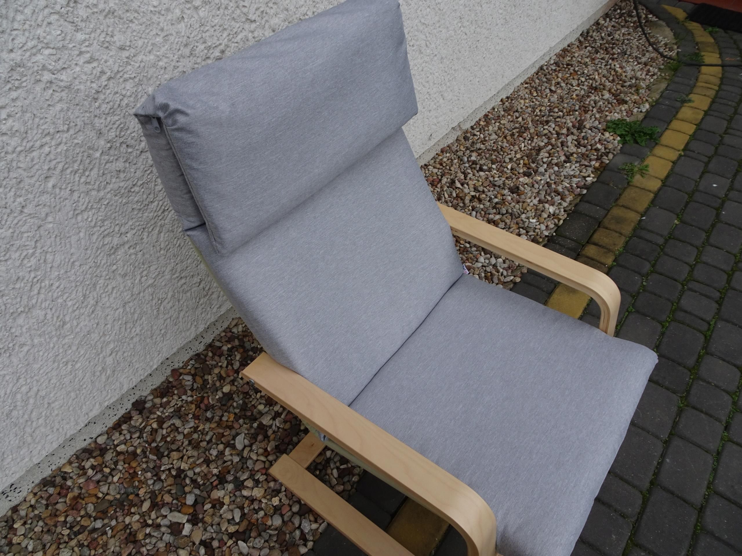 Poduszka Na Fotel Ikea Pello Poang 8cm Szary Ceny i opinie Ceneo.pl