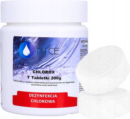 Chlor Do Basenu Tabletki 200G Chlorox T Op. 0.4Kg