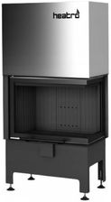 Zdjęcie Kominek powietrzny gilotyna Heatro 55PH black - Skała