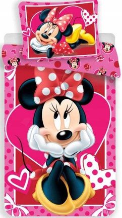 Pościel Bawełniana 140X200 Myszka Mini Miki Mickey