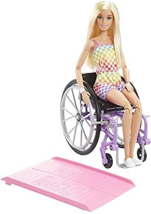 Barbie Fashionistas na wózku Strój w kratkę HJT13