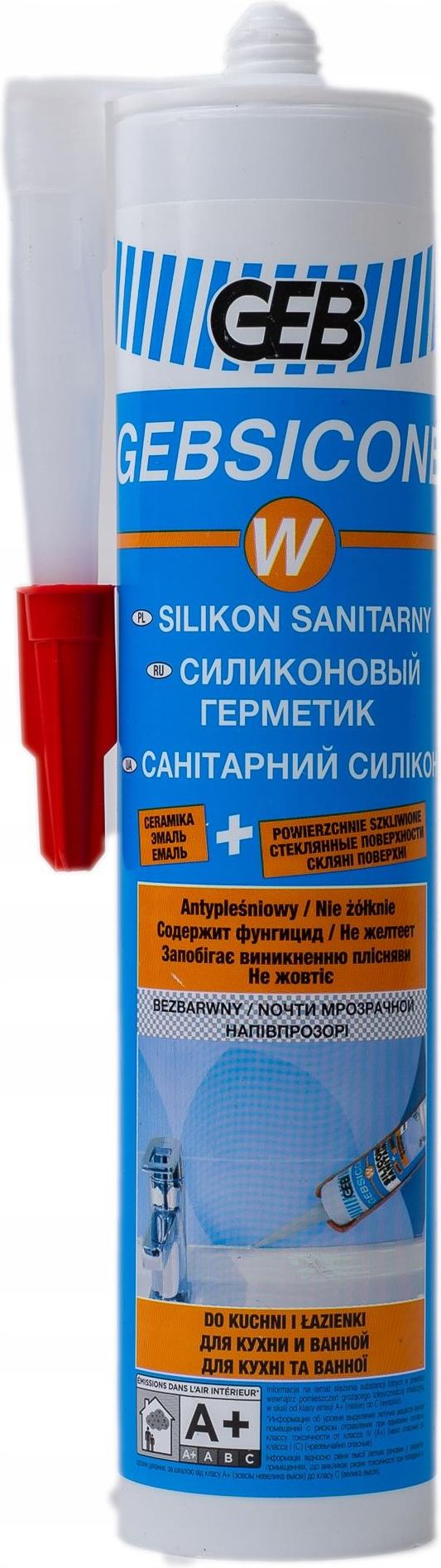 Geb Silikon Sanitarny 310Ml ! Bezbarwny - Opinie I Ceny Na Ceneo.pl