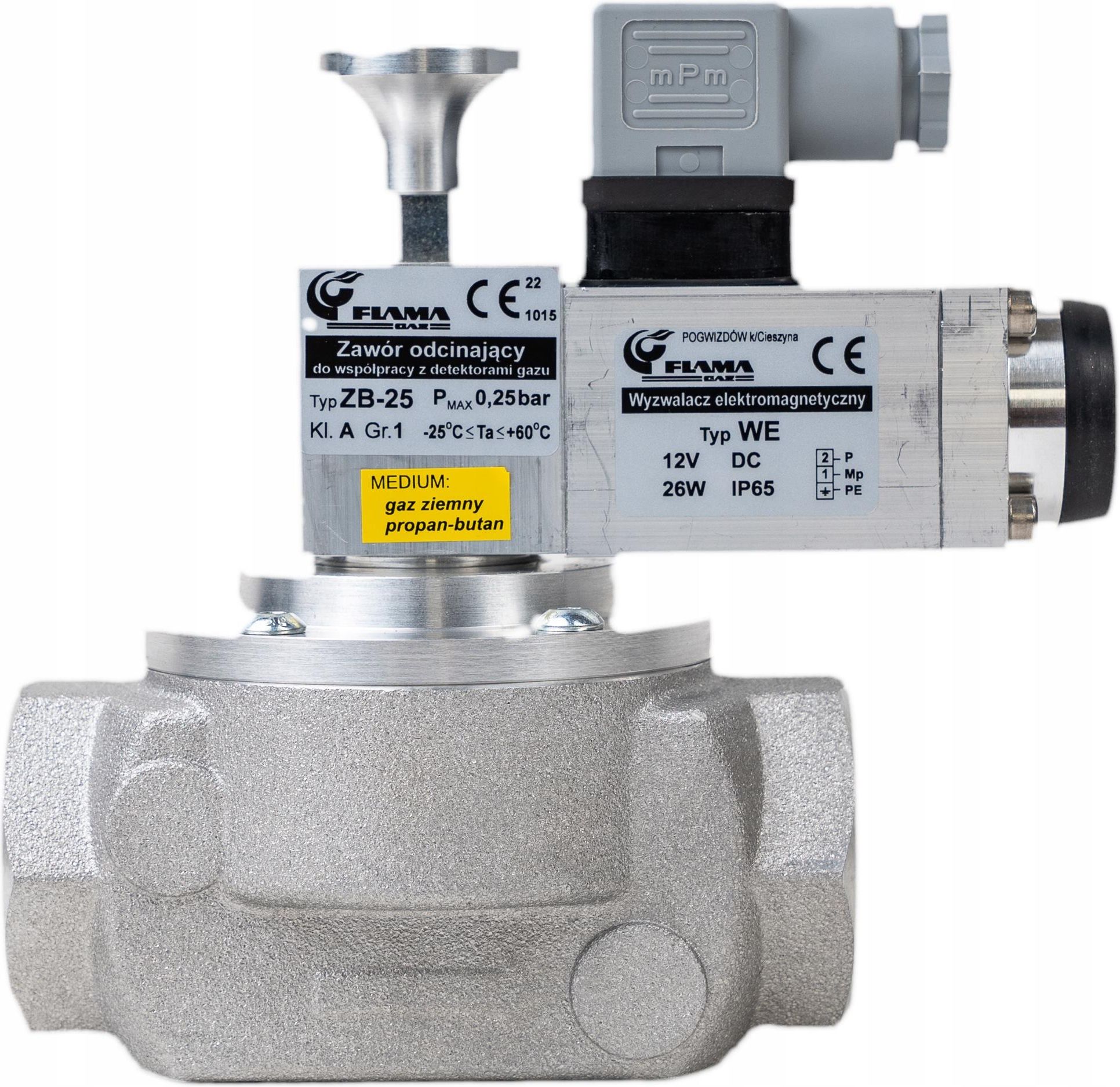 Gazex 3m Inertia Exploder Zawór Inny;Flama-Gaz Gazex Zawór Odcinający Zb-32 12V Flama-Gaz ...